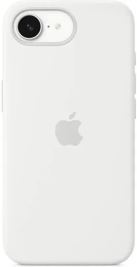 Origineel Apple iPhone 17e / 16e Hoesje Silicone Case Wit afbeelding 1