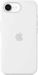 Origineel Apple iPhone 17e / 16e Hoesje Silicone Case Wit afbeelding