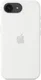 Origineel Apple iPhone 17e / 16e Hoesje Silicone Case Wit afbeelding 3