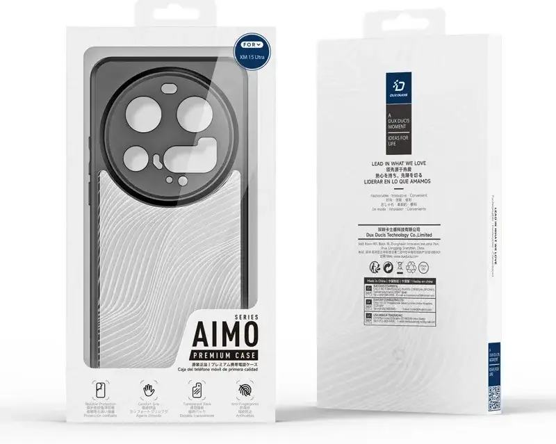 Dux Ducis Aimo Xiaomi 15 Ultra Hoesje Back Cover Zwart afbeelding 6