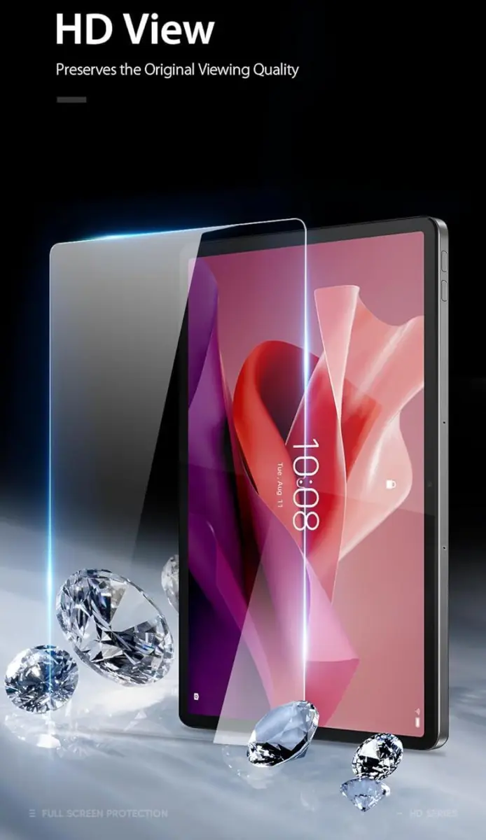 Dux Ducis Lenovo Idea Tab Pro (2025) Screen Protector 9H Tempered Glass 2-Pack afbeelding 6