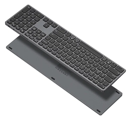 Dux Ducis LK Series Draadloos Toetsenbord Bluetooth Keyboard Zwart afbeelding 1