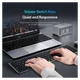 Dux Ducis LK Series Draadloos Toetsenbord Bluetooth Keyboard Zwart afbeelding 3