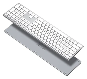 Dux Ducis LK Series Draadloos Toetsenbord Bluetooth Keyboard Wit