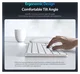 Dux Ducis LK Series Draadloos Toetsenbord Bluetooth Keyboard Wit afbeelding 7