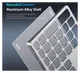 Dux Ducis LK Series Draadloos Toetsenbord Bluetooth Keyboard Wit afbeelding 9