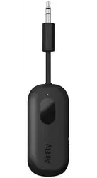 Twelve South AirFly Pro Wireless Bluetooth Transmitter/Receiver 3.5mm Jack Zwart afbeelding