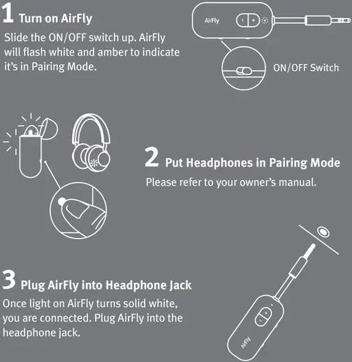 Twelve South AirFly SE Wireless Bluetooth Transmitter/Receiver 3.5mm Jack Wit afbeelding 8