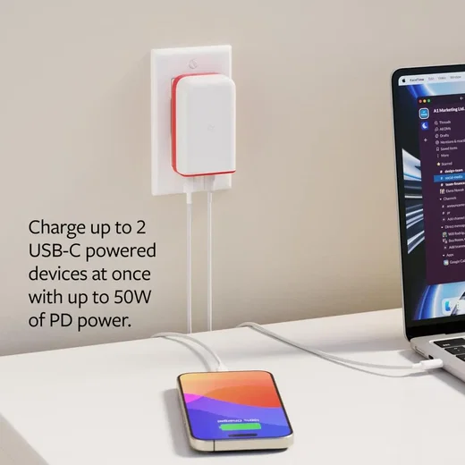 Twelve South PlugBug 2-in-1 PD USB-C Oplader met Apple Find My 50W afbeelding 4