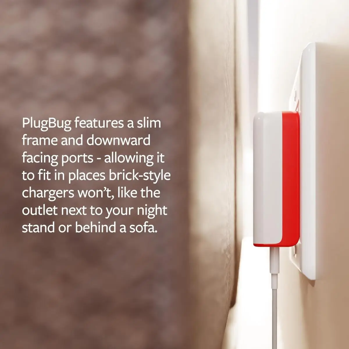 Twelve South PlugBug 2-in-1 PD USB-C Oplader met Apple Find My 50W afbeelding 5
