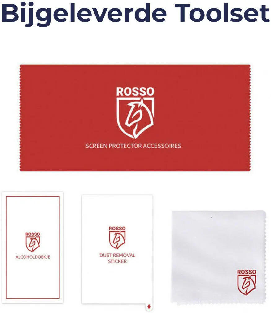 Rosso Samsung Galaxy A36 9H Tempered Glass Screen Protector afbeelding 6