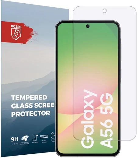 Rosso Samsung Galaxy A56 9H Tempered Glass Screen Protector afbeelding 1