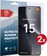 Rosso Xiaomi 15 Ultra Screen Protector Case Friendly Folie Duo Pack