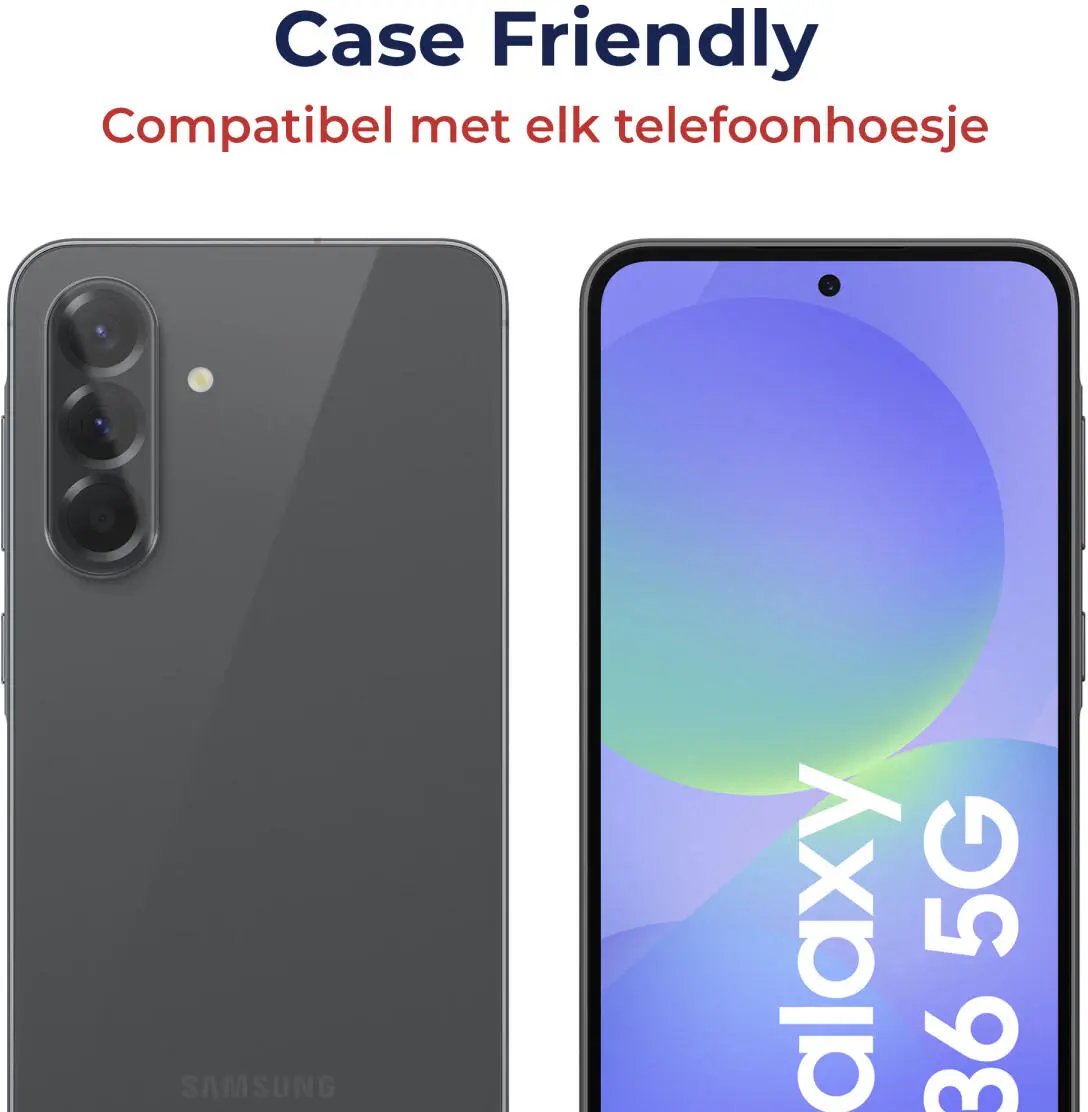 Rosso Samsung Galaxy A36 Camera Lens Protector Transparant afbeelding 5