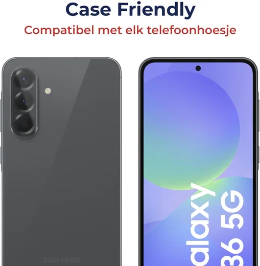 Rosso Samsung Galaxy A36 Camera Lens Protector Transparant afbeelding 5