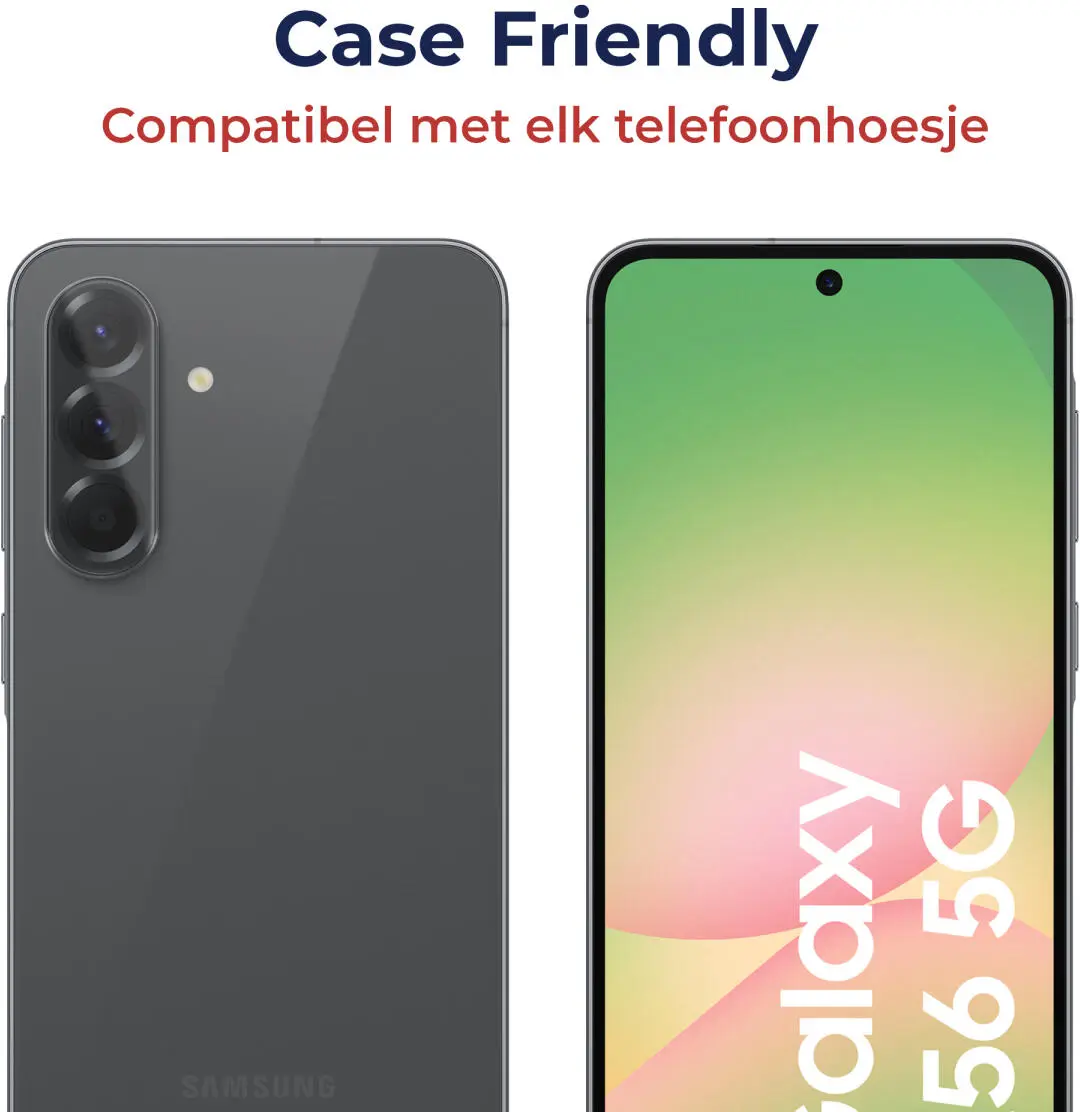 Rosso Samsung Galaxy A56 Camera Lens Protector Transparant afbeelding 4