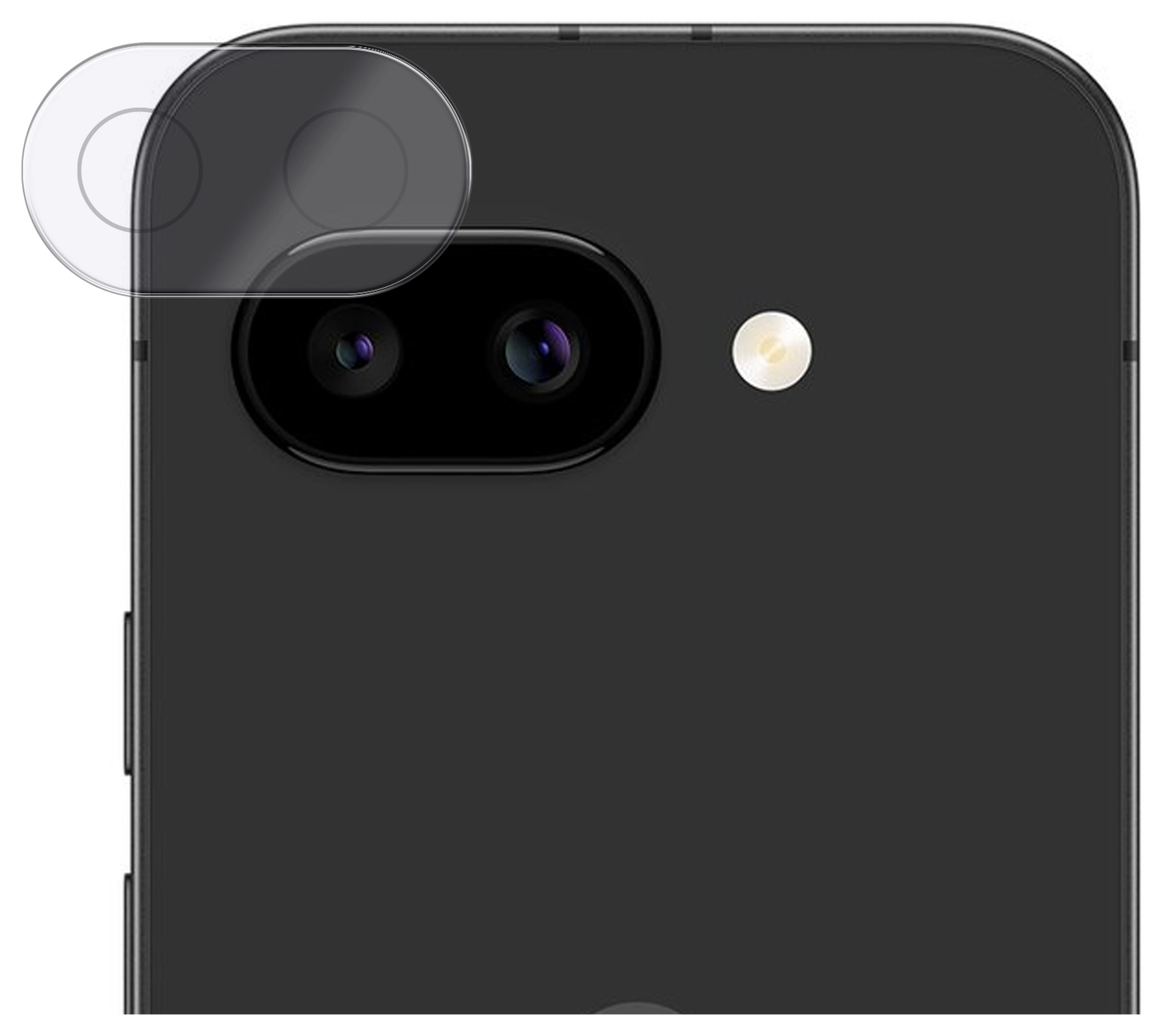 Rosso Google Pixel 9a Camera Lens Protector Transparant afbeelding 1