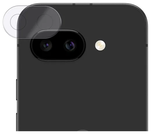 Rosso Google Pixel 9a Camera Lens Protector Transparant afbeelding 1