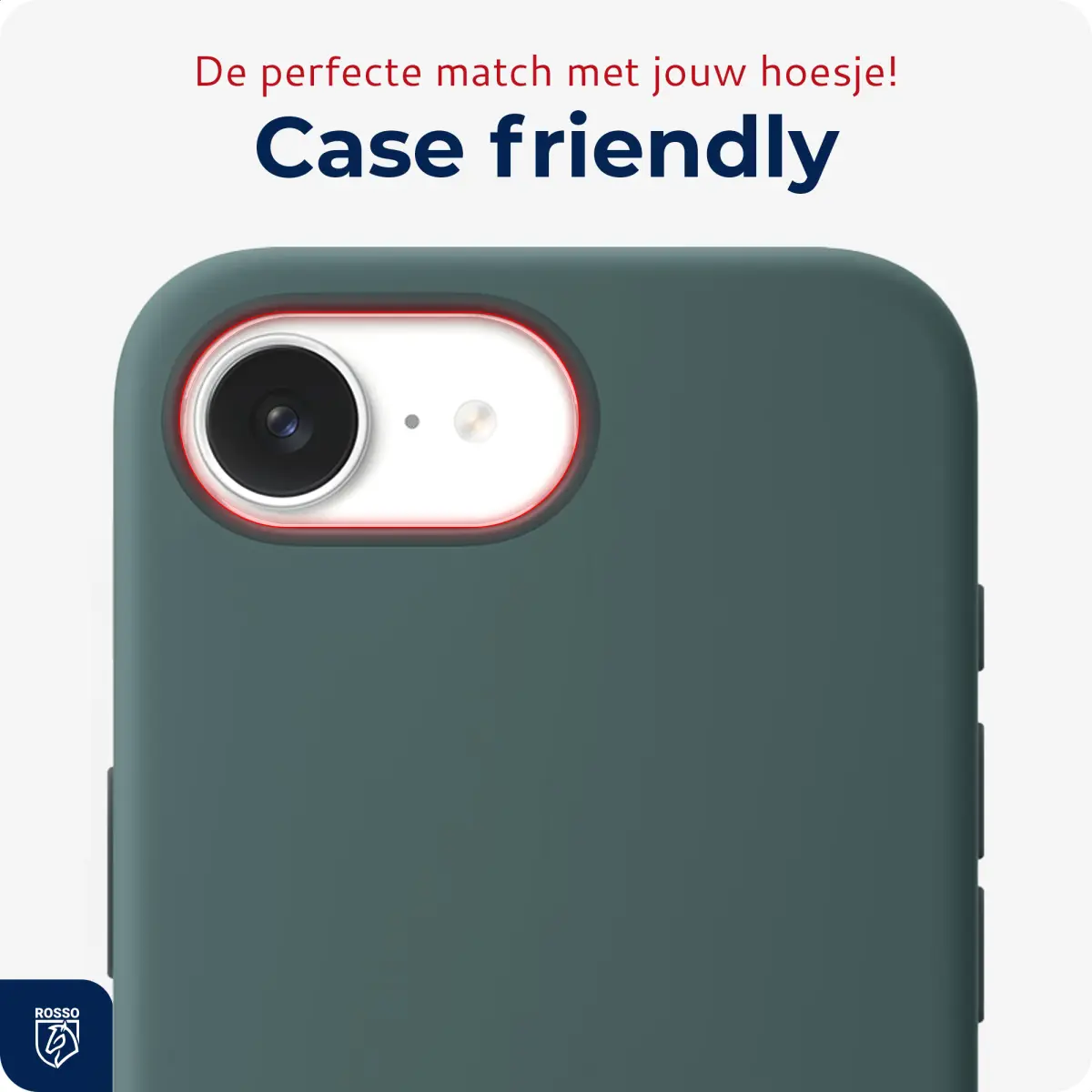 Rosso Apple iPhone 17e / 16e Camera Lens Protector Transparant afbeelding 7