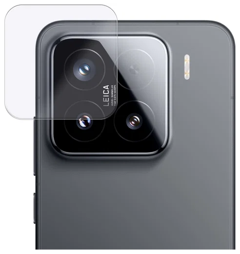 Rosso Xiaomi 15 Camera Lens Protector Transparant afbeelding 1
