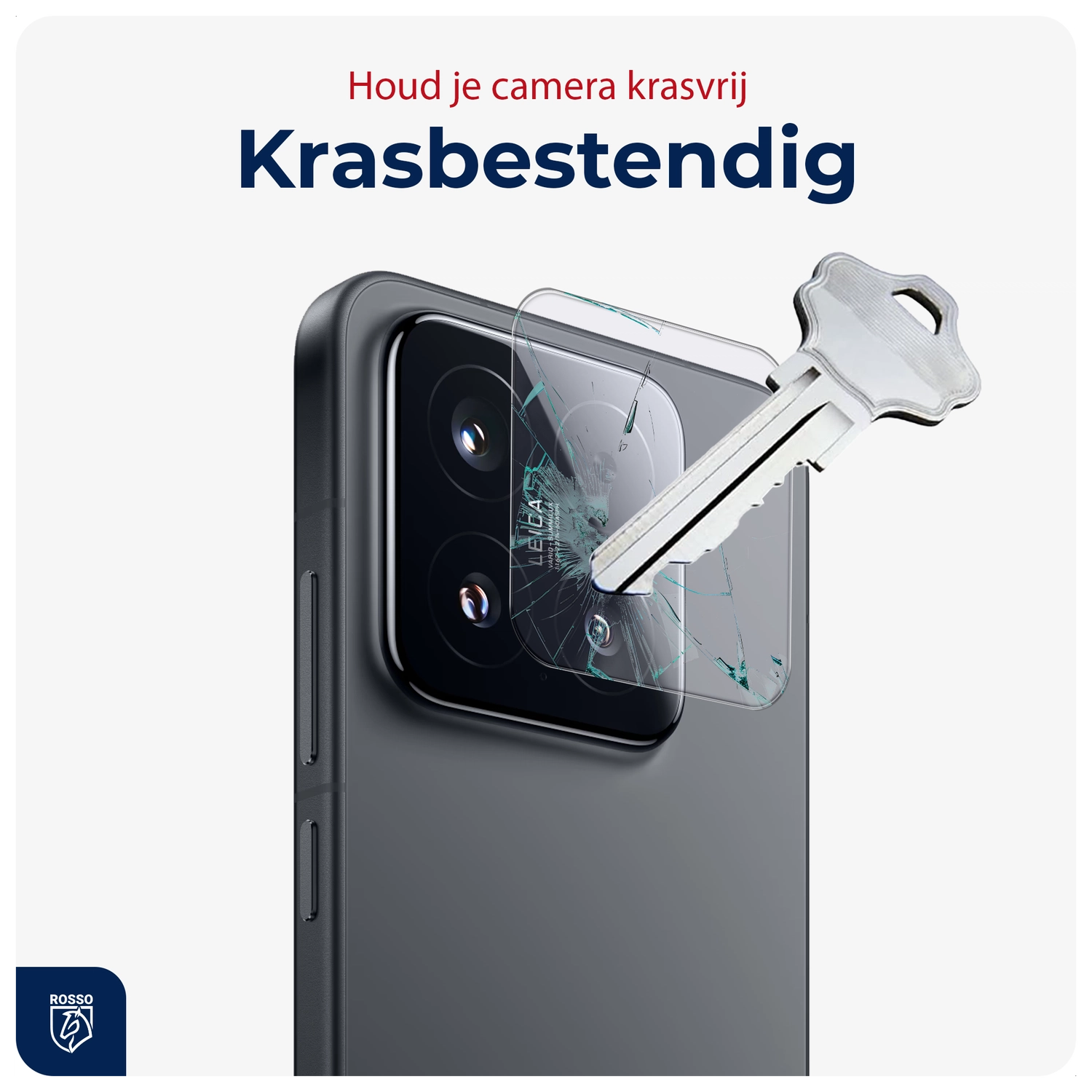 Rosso Xiaomi 15 Camera Lens Protector Transparant afbeelding 2