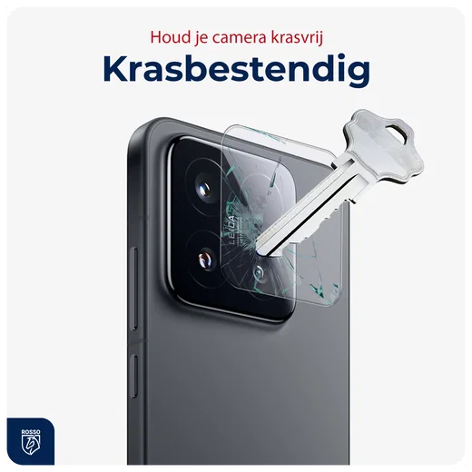 Rosso Xiaomi 15 Camera Lens Protector Transparant afbeelding 2