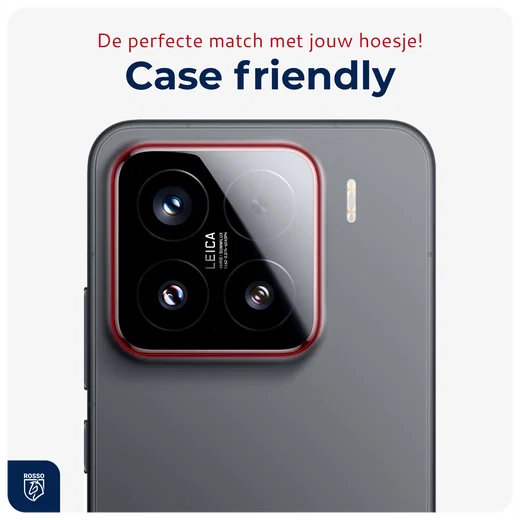 Rosso Xiaomi 15 Camera Lens Protector Transparant afbeelding 6