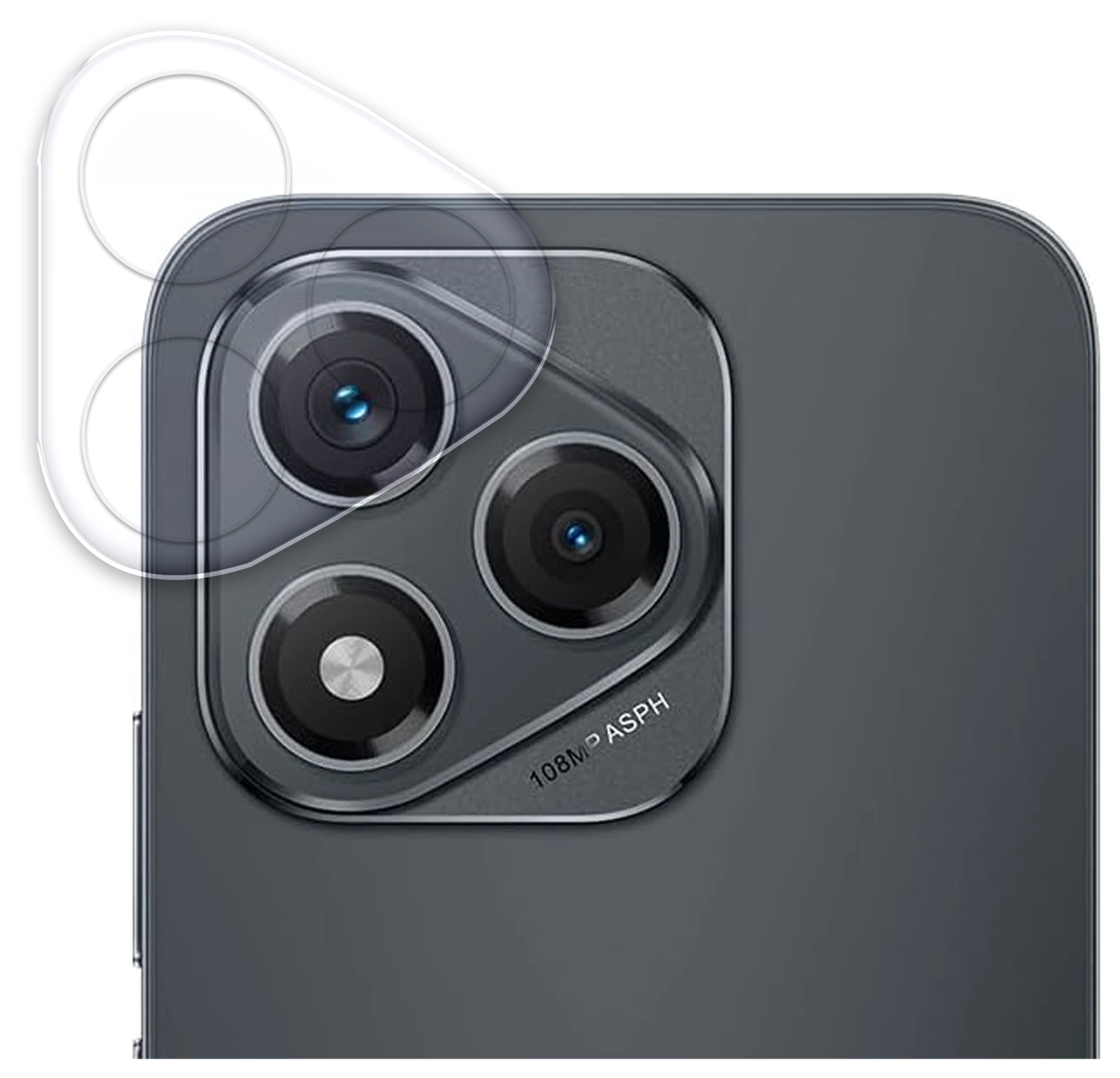 Rosso Honor 400 Lite Camera Lens Protector Transparant afbeelding 1