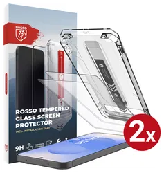 Rosso Samsung Galaxy S25 Tempered Glass met Installatietray (2-Pack) afbeelding