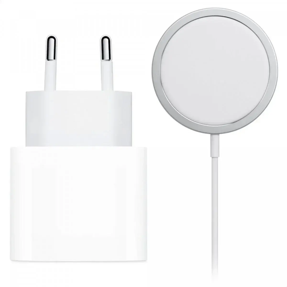 Originele Apple 20W USB-C Oplader met 15W MagSafe Kabel 1 Meter Wit afbeelding 1