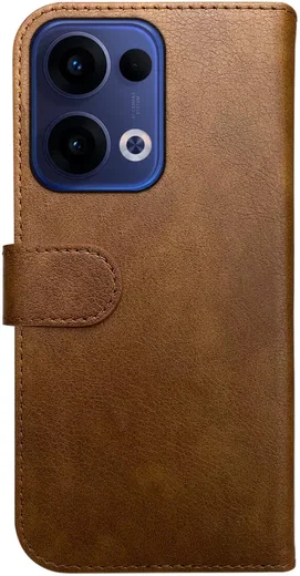 Rosso Element Oppo Reno 13 Hoesje Book Case Wallet Bruin afbeelding 2
