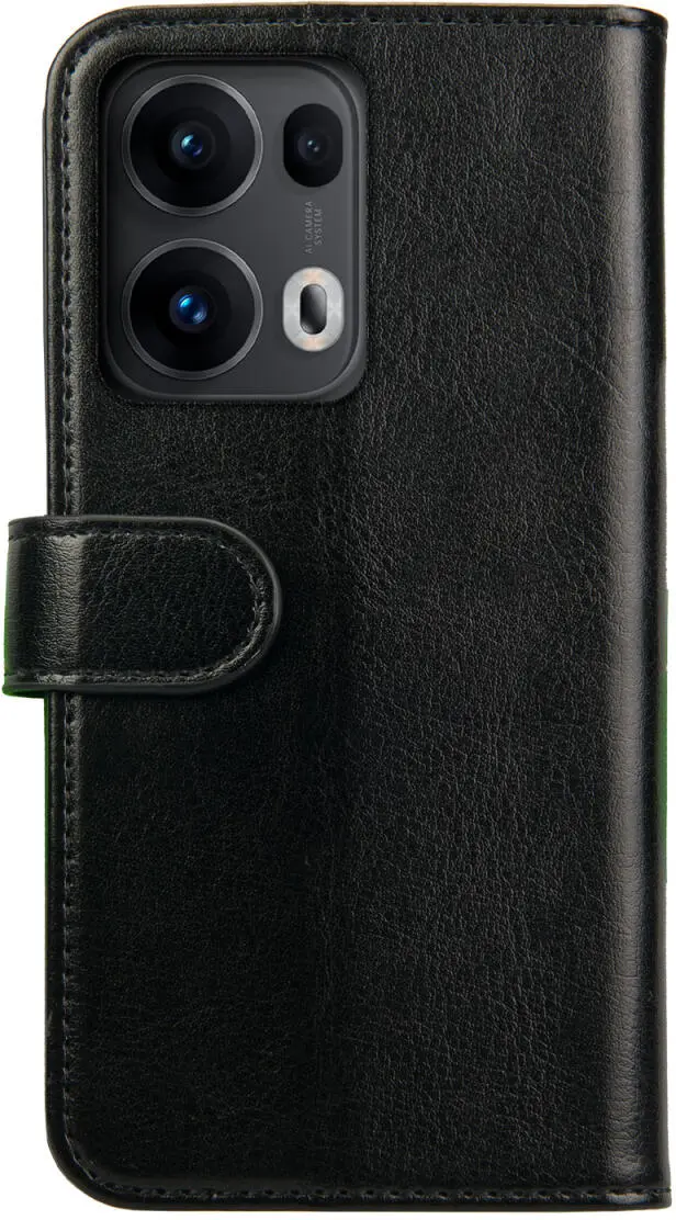 Rosso Element Oppo Reno 13 Pro Hoesje Book Case Wallet Zwart afbeelding 2