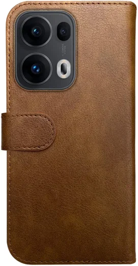 Rosso Element Oppo Reno 13 Pro Hoesje Book Case Wallet Bruin afbeelding 2