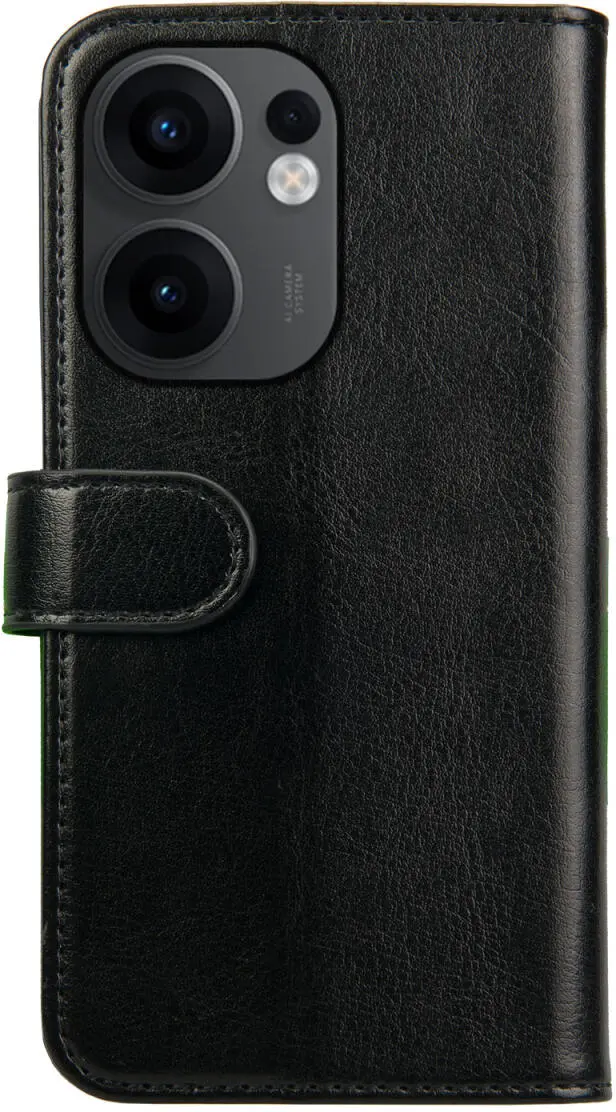 Rosso Element Oppo Reno 13 F Hoesje Book Case Wallet Zwart afbeelding 2