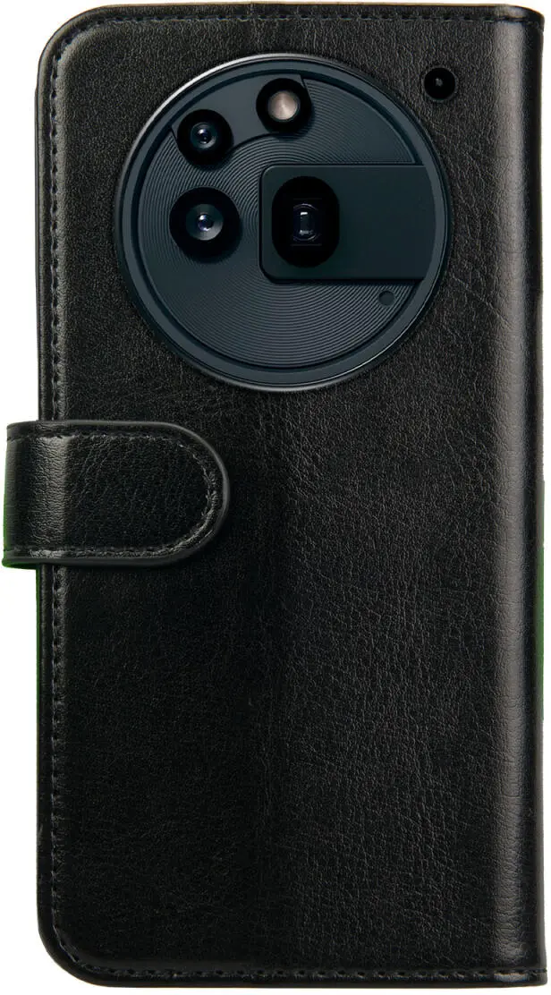 Rosso Element Nothing Phone (3a) Pro Hoesje Book Case Wallet Zwart afbeelding 2
