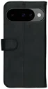 Rosso Deluxe Google Pixel 10 / 10 Pro Hoesje Echt Leer Book Case Zwart