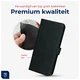 Rosso Deluxe Google Pixel 10 / 10 Pro Hoesje Echt Leer Book Case Zwart afbeelding 2
