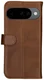 Rosso Deluxe Google Pixel 10 / 10 Pro Hoesje Echt Leer Book Case Bruin afbeelding 1