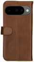 Rosso Deluxe Google Pixel 10 / 10 Pro Hoesje Echt Leer Book Case Bruin