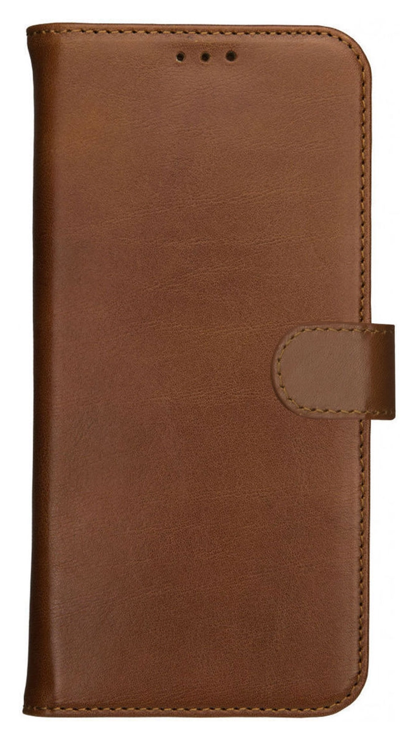 Rosso Deluxe Google Pixel 10 / 10 Pro Hoesje Echt Leer Book Case Bruin afbeelding 12