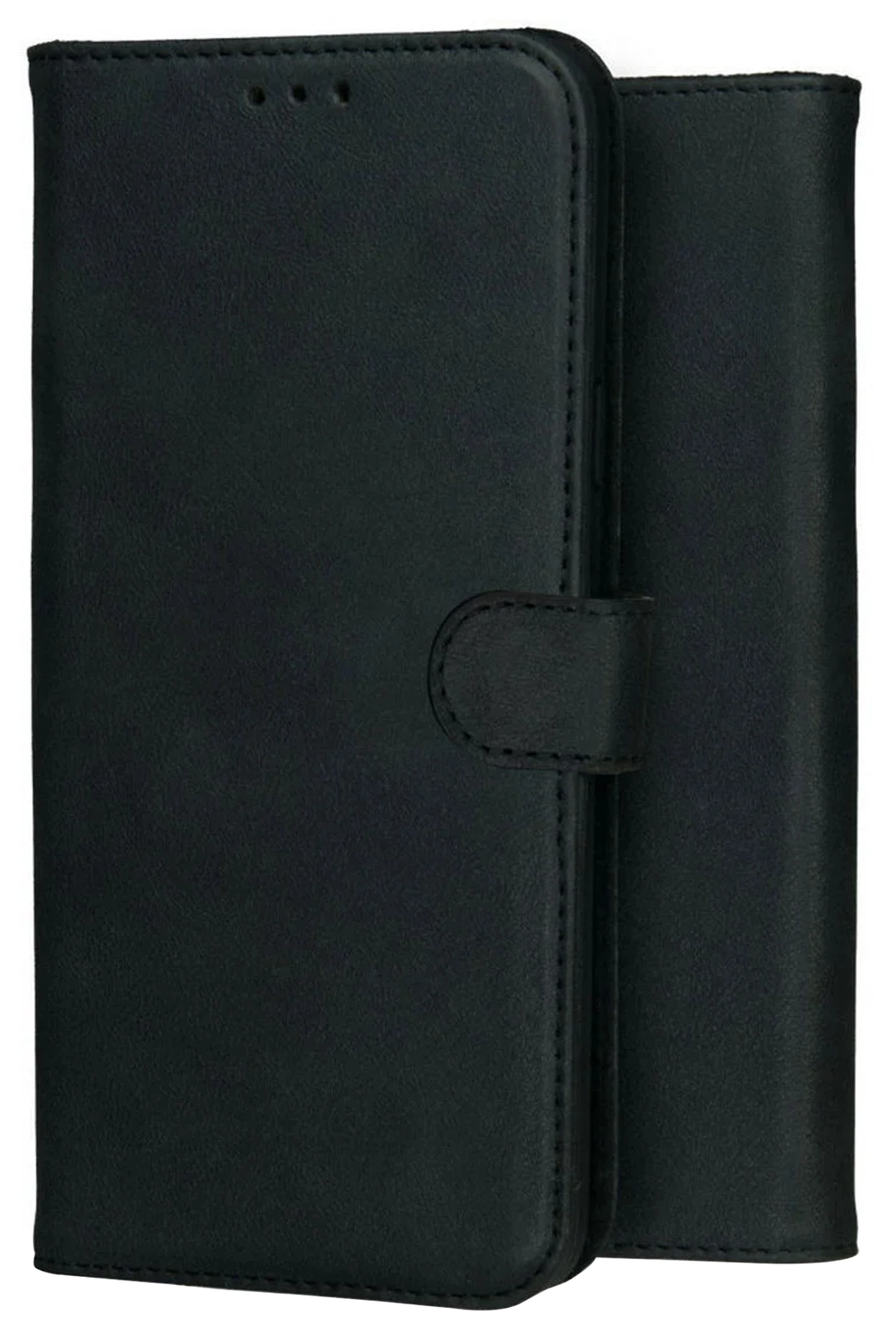 Rosso Deluxe Google Pixel 10 Pro XL Hoesje Echt Leer Book Case Zwart afbeelding 13