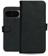 Rosso Deluxe Google Pixel 10 Pro XL Hoesje Echt Leer Book Case Zwart afbeelding 10