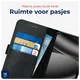 Rosso Deluxe Google Pixel 10 Pro XL Hoesje Echt Leer Book Case Zwart afbeelding 7