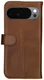 Rosso Deluxe Google Pixel 10 Pro XL Hoesje Echt Leer Book Case Bruin afbeelding 2