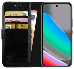 Rosso Element Google Pixel 10 / 10 Pro Hoesje Book Case Wallet Zwart afbeelding