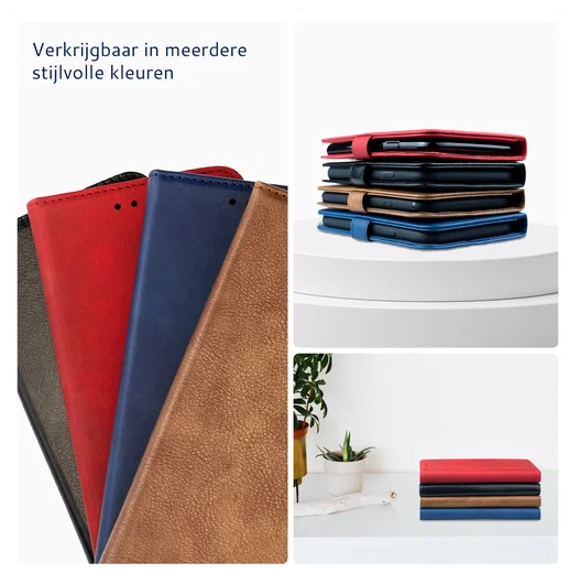 Rosso Element Google Pixel 10 / 10 Pro Hoesje Book Case Wallet Bruin afbeelding 6