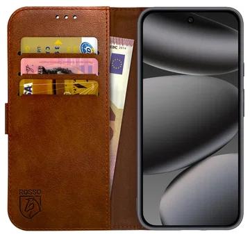 Rosso Element Google Pixel 10 Pro XL Hoesje Book Case Wallet Bruin