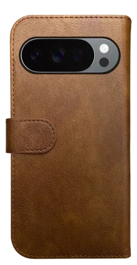 Rosso Element Google Pixel 10 Pro XL Hoesje Book Case Wallet Bruin afbeelding 2