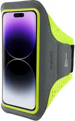 Mobiparts Sportarmband voor Apple iPhone 17 / 17 Pro Groen afbeelding