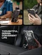 SUPCASE UB Grip Samsung Galaxy S25 Hoesje MagSafe / Qi2 Kickstand Zwart afbeelding 8